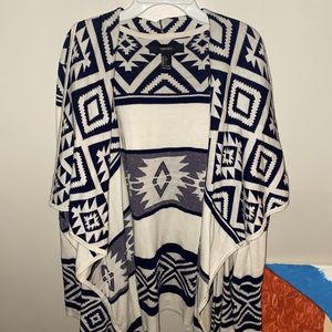 Throw over sweater nice for casual or office wear arm soft feel stylish